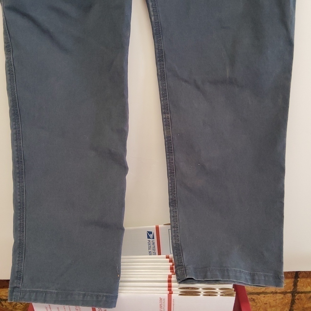 ROYAL Robbins pants women's size 14 regular EUC blue straight leg - Picture 2 of 8